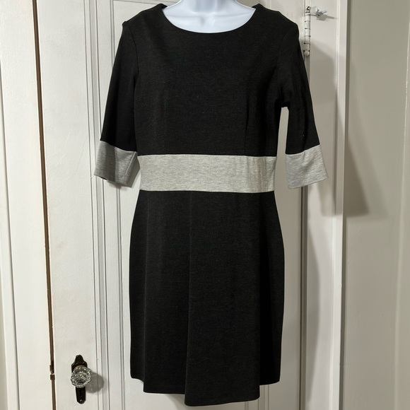 Hutch Dress NWT LARGE DARK AND LIGHT GREY combo - Picture 3 of 9